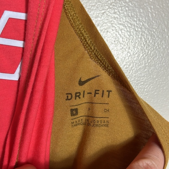 Nike Dri-Fit Racerback Running Tank Top Small Colorblock Athletic Athleisure - Picture 4 of 6